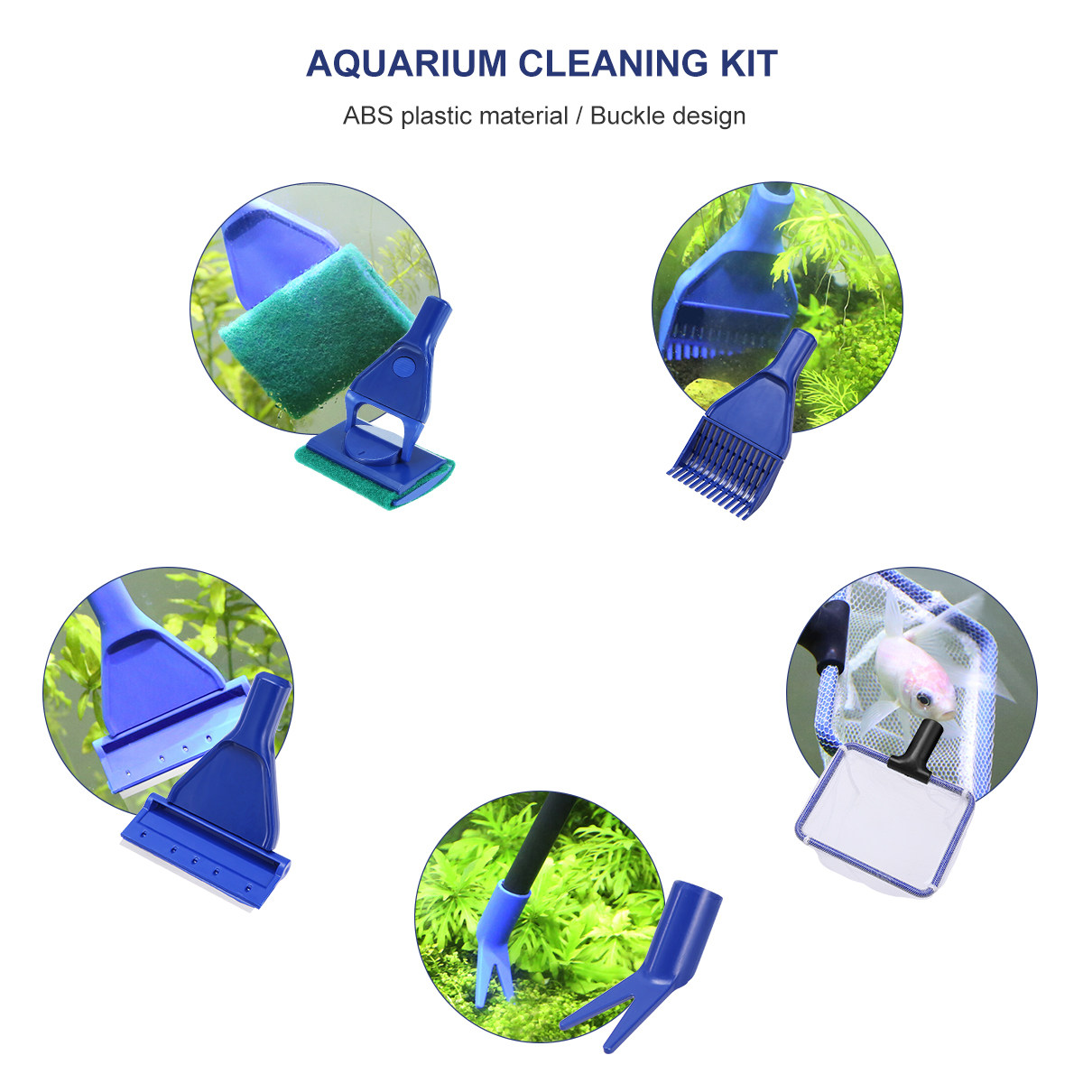 Planted Aquarium Cleaning Kit - Aquarium Cleaning Kit 5 in 1