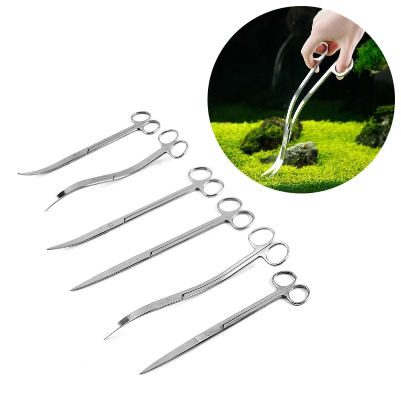 Aquasoil Substrate - Aquarium Scissor Tools Fish Tank Tweezer