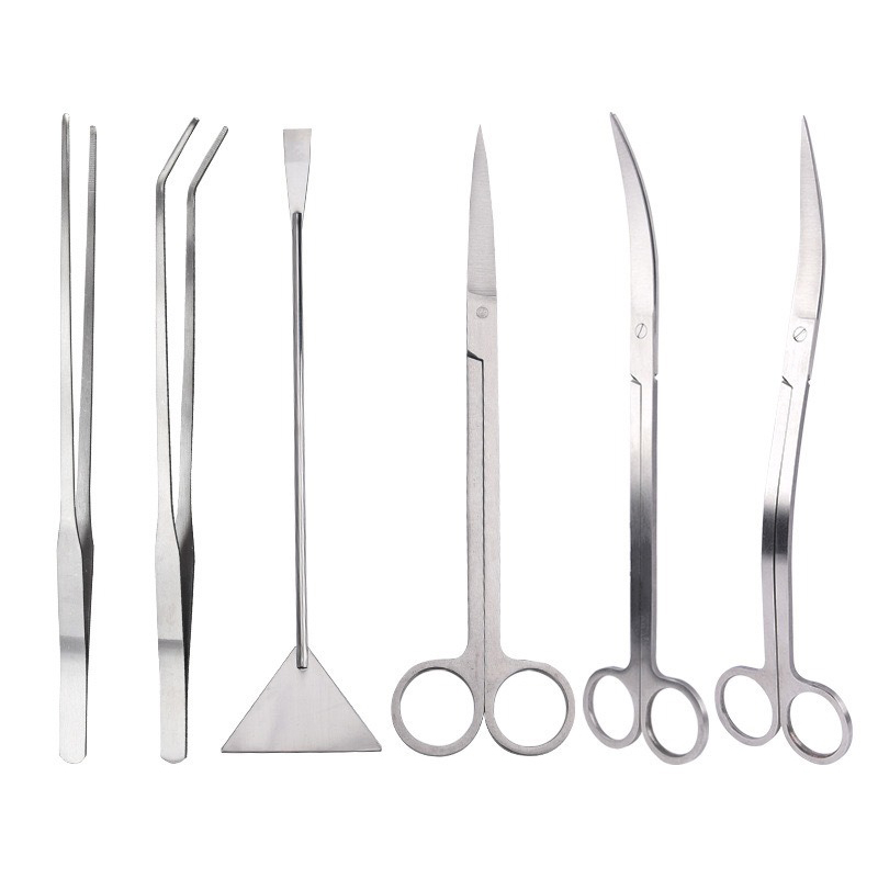 Aquasoil Substrate - Aquarium Scissors Tweezers Tool Fish Tank