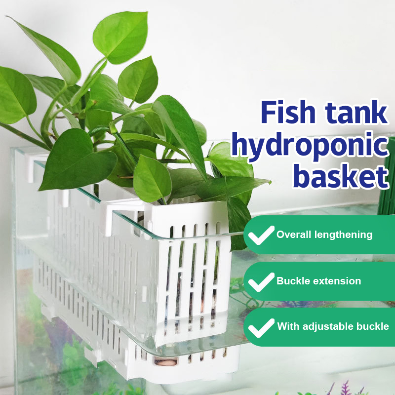 Aquarium Plant Rings - 【F】Fish Tank Hanging Planter Aquatic Plant