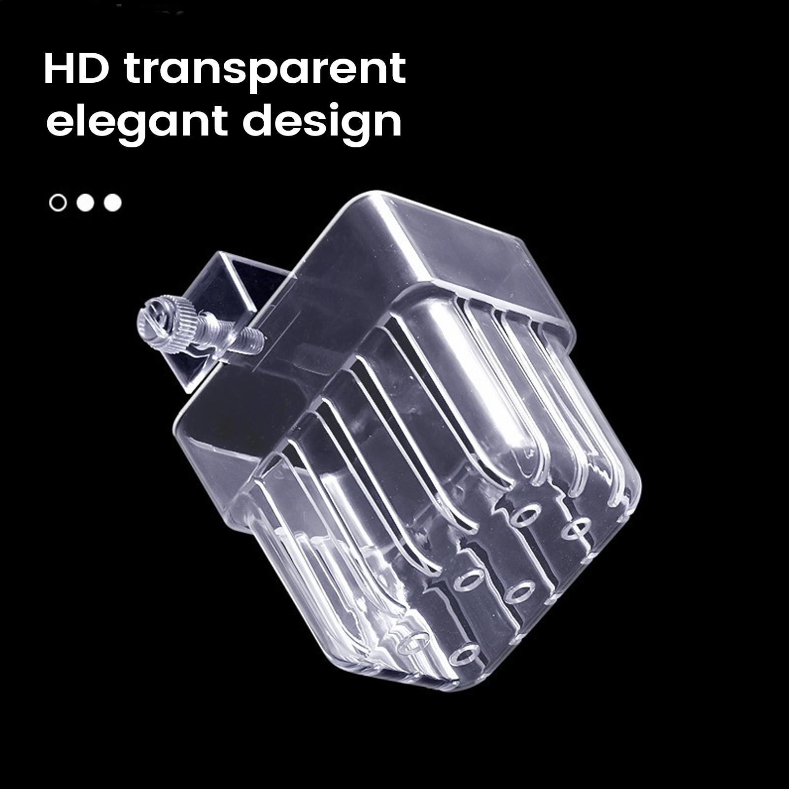 Transparent Hangable Aquarium  - đánh giá và giá Aquarium Plant Rings