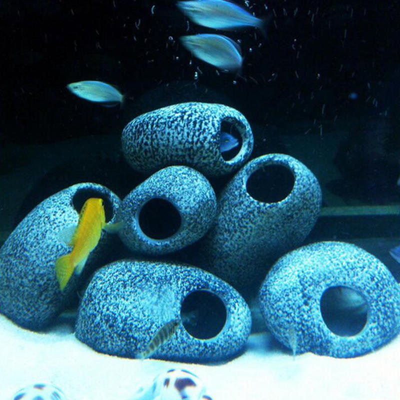 Small Aquarium Rock Secenery O - đánh giá và giá Aquarium Plant Rings