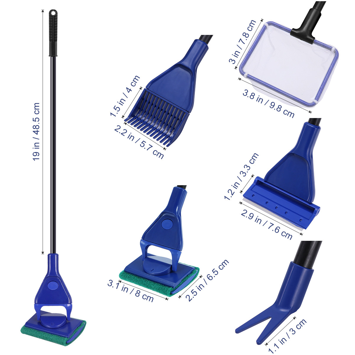 Aquarium Cleaning Kit 5 in 1 F - đánh giá và giá Planted Aquarium Cleaning Kit