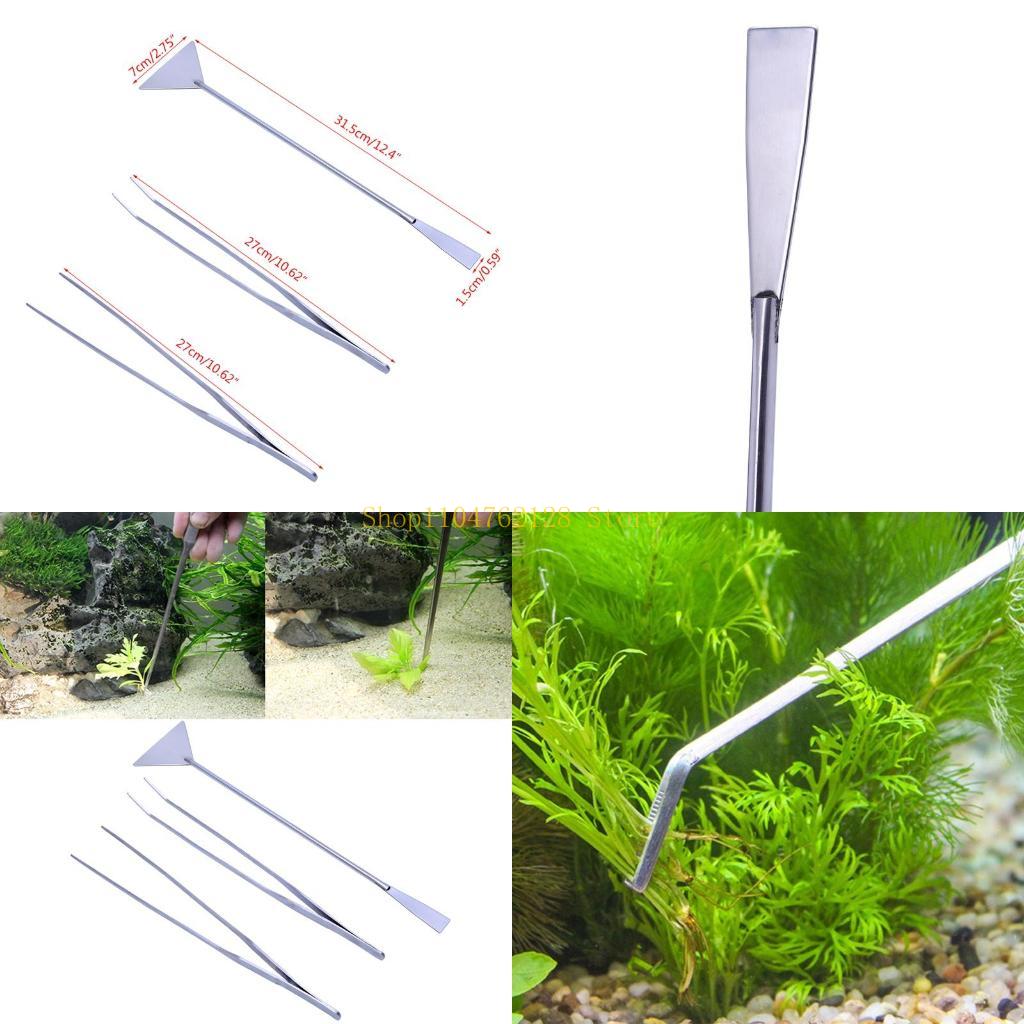 Bộ 3 Nhíp Bể Cá Thìa Dụng Cụ L - đánh giá và giá Planted Aquarium Cleaning Kit