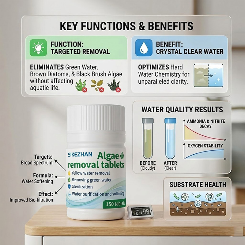 Fast Algae Remover Tablets Fis - đánh giá và giá Planted Aquarium Algae Control