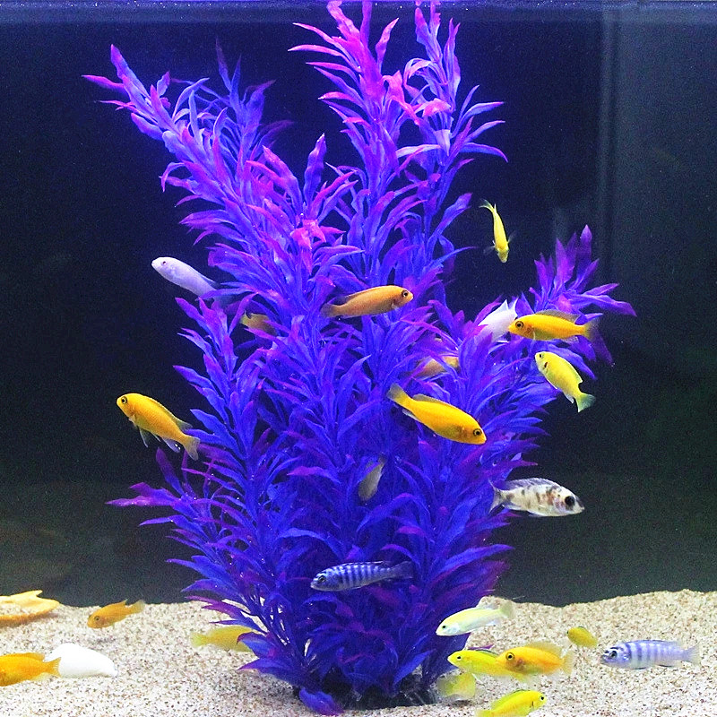 50CM Nhân Tạo Cá Thực Vật Quý  - đánh giá và giá Aquarium Planted Fish Tank