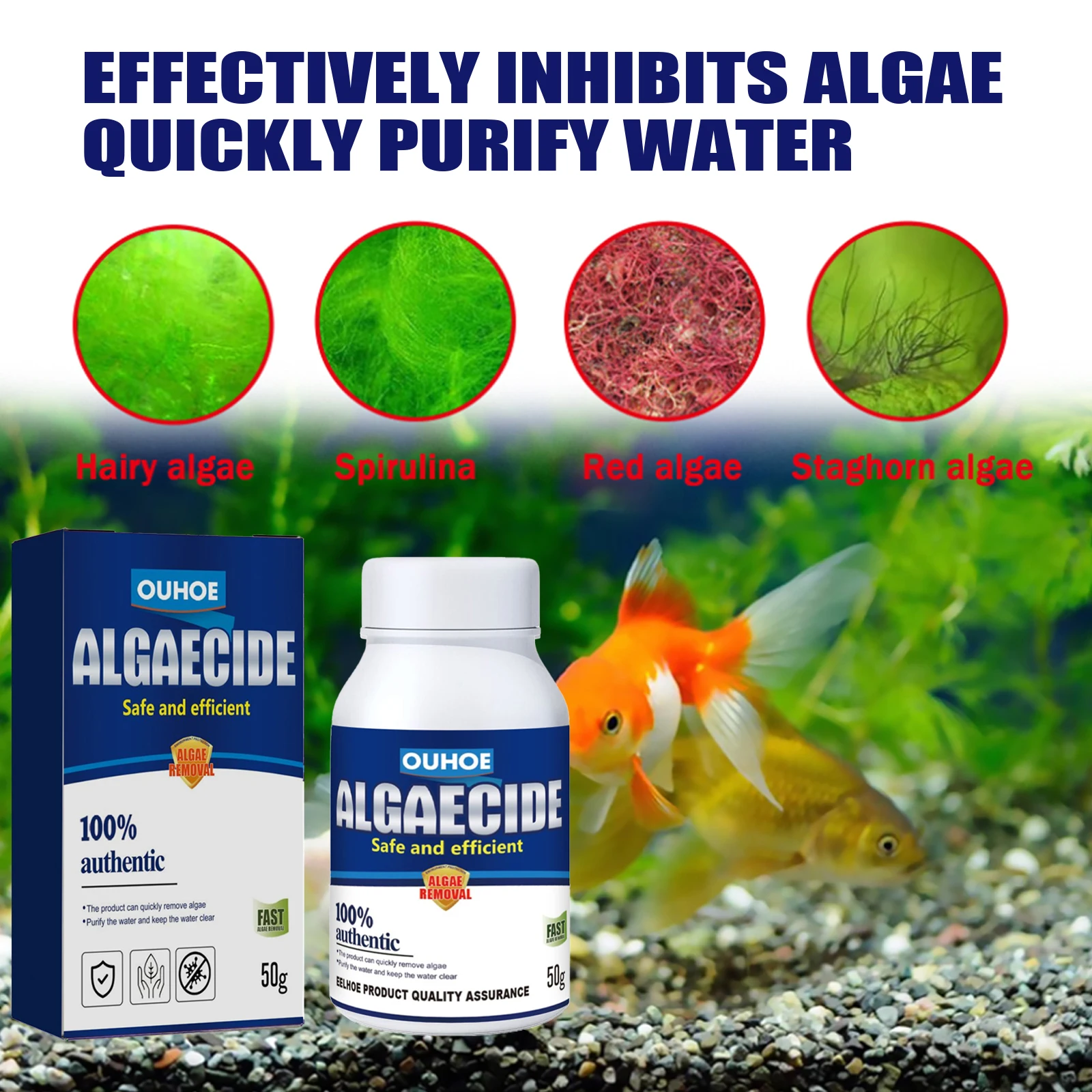 Aquarium Algae Remover High Ef - đánh giá và giá Planted Aquarium Algae Control