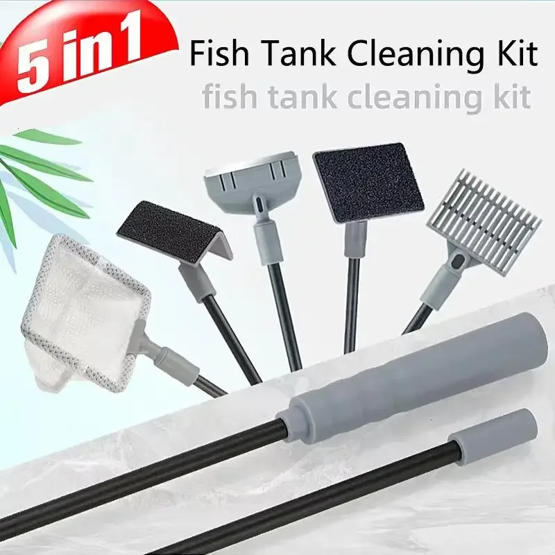Aquarium Cleaner Fish Tank Net - đánh giá và giá Planted Aquarium Cleaning Kit