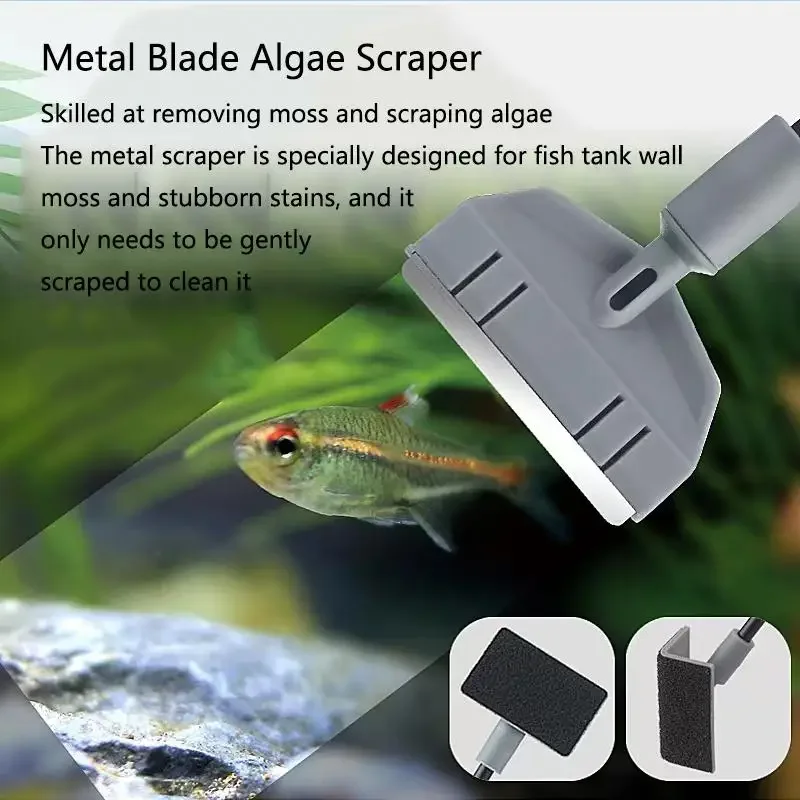 Aquarium Cleaner Fish Tank Net - đánh giá và giá Planted Aquarium Cleaning Kit