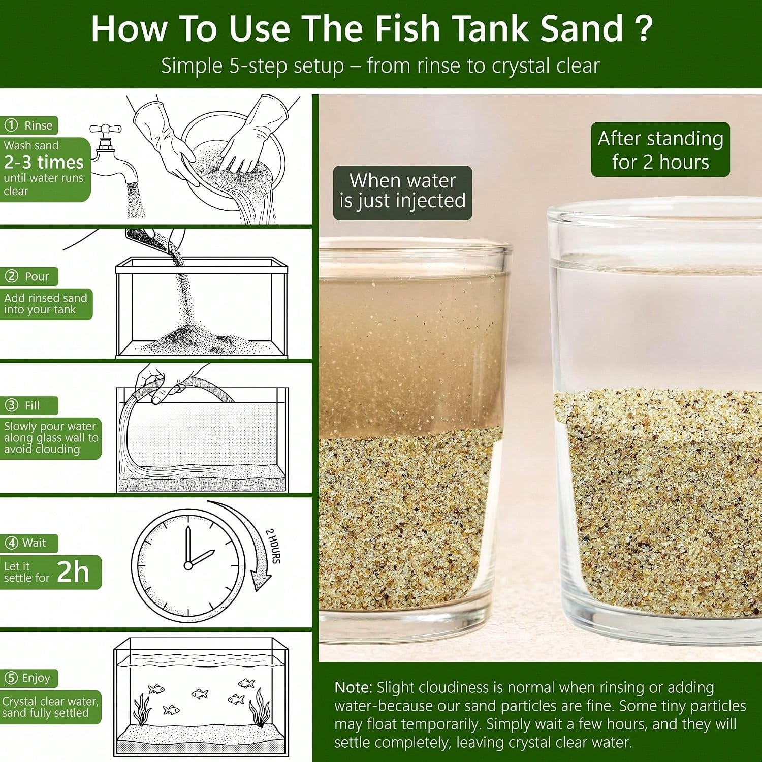 0.4-0.8mm White Aquarium Sand, - đánh giá và giá Aquarium Planted Fish Tank